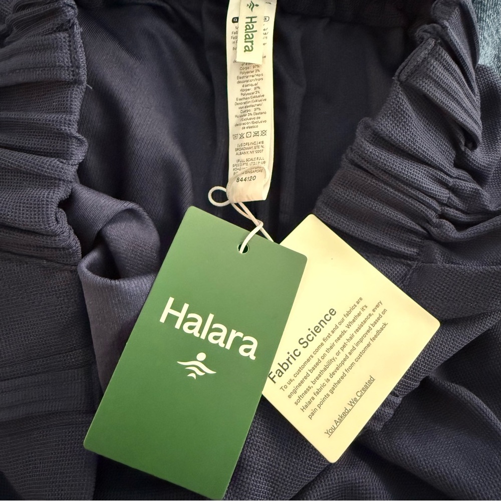 NWT Halara Flex™ High Waisted Pocket Straight Leg Crepe Work Pants Size S Tall - Picture 7 of 10